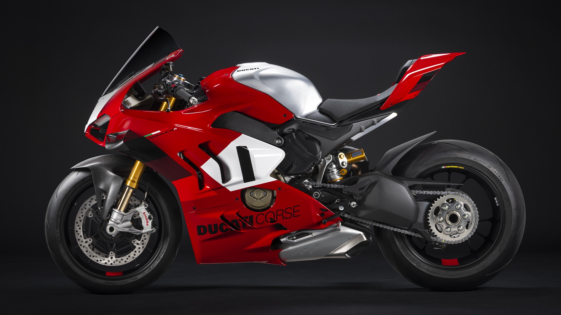 New Ducati Motorcycle at Balance Auto Importers showroom